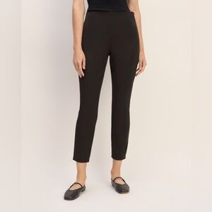 New Everlane The Bi-Stretch Slim Leg Work Pant Black Business Casual Women’s 14